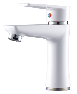 Смеситель для раковины РМС PL6-001F белый